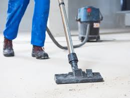 commercial janitorial services in white