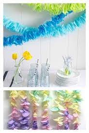 tissue paper decorations
