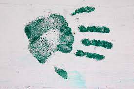 make handprints with homemade paint