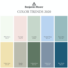 palette 2020 trending paint colors