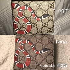 797 items on sale from $127. Nina S Gucci Snake Wallet Replica Vs Retail Breakdown Fashionreps