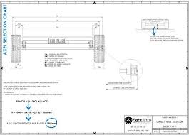 How To Build A Trailer Blueprints Axle Chart In 2019