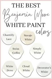 Benjamin Moore White Paint Colors