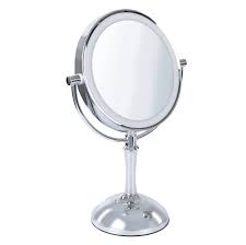 monmed lighted makeup mirror standing