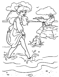 Coloring page princess ariel printableoloring pages the little. Ariel Melody Colouring Pages Page 2 Coloring Home
