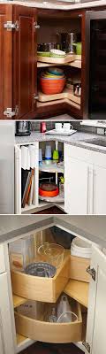 This will act as a guide to make sure your cabinets all sit at the same level throughout the kitchen. Fabulous Hacks To Utilize The Space Of Corner Kitchen Cabinets Amazing Diy Interior Home Design