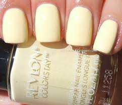 Icy Nails Revlon Colorstay Buttercup Swatch And Review Yellow Nails Yellow Nail Art Yellow Nails Design
