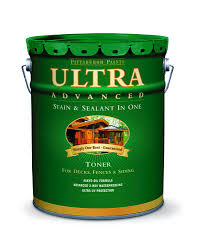When you think about staining your deck, you might lump the different products used to create a waterproof barrier and even color into one, large pot. Ultra Advanced Waterproofing Exterior Wood Toner Stain At Menards