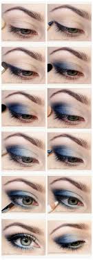 how to do blue smokey eyes graduation makeup tutorials by makeuptutorials
