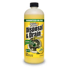 disposal and drain cleaner lemon