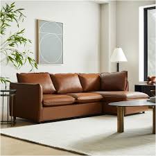 Whitman Leather 2 Piece Chaise
