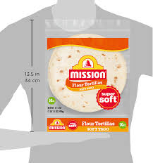 soft taco flour tortillas mission foods