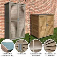airwave wooden double door box outdoor