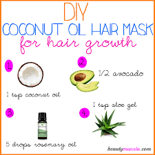 diy coconut oil hair mask for hair