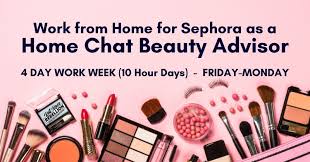 Work From Home As A Beauty Advisor