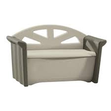 Resin Patio Storage Bench Fg376401olvss