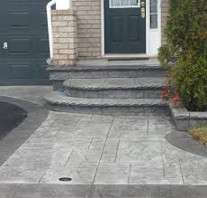 Stamped Concrete Markstone Landscaping