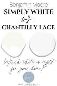 simply white vs chantilly lace by