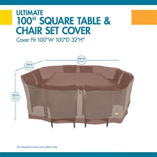 duck covers ultimate square table and