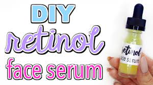 homemade retinol serum w hyaluronic