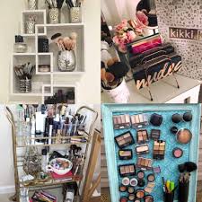 makeup storage ideas for small es