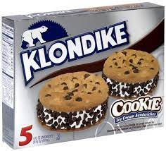 klon cookie ice cream sandwiches