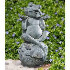Frog Ornaments For The Garden Deals 59