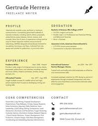 Light Yellow Black Writer Simple Resume Templates By Canva