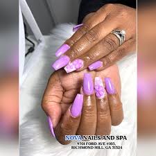 nova nails and spa good customer