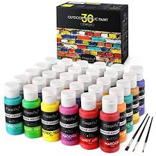 Magicfly Outdoor Acrylic Paint Set Of