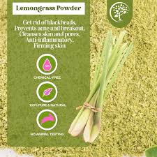 lemongr powder for cosmetic use