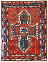 antique sewan kazak rug caucasian