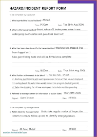 Disciplinary Form Template Free Employee Action Word