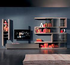 Contemporary Tv Wall Unit Side 8