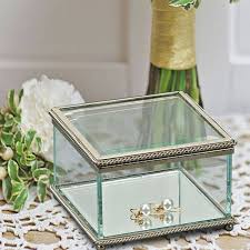 Buy Personalized Square Glass Box With