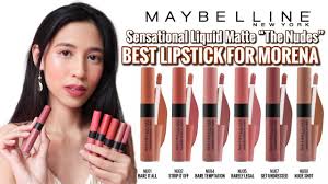 best lipstick for morena maybelline