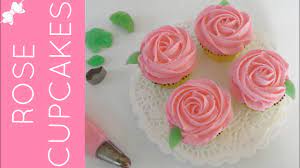 how to pipe easy rose swirl cupcakes