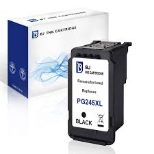 Bj Remanufactured Ink Cartridge Replacement For Canon Pg 245xl 245 Xl 1 Black Used In Canon Pixma Ip2820 Mg2420 Mg2520 2920 Mg2922 Mg2924 Mx492