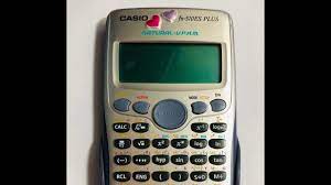 matrices via casio fx 570es plus