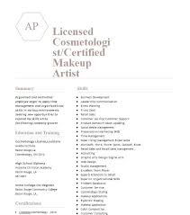 licensed aesthetician certified makeup