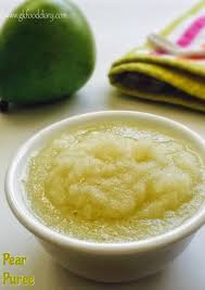 pear puree recipe for es pear for