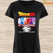 Check spelling or type a new query. Dragon Ball 35th Anniversary Thank You For The Memories Shirt Hoodie Tank Top Sweater And Long Sleeve T Shirt