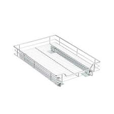 14 commercial roll out drawer chrome 14 x 21 x 4 h the container