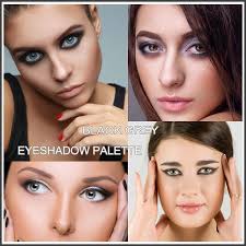 smokey black eyeshadow palette makeup