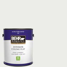 white ceiling flat interior paint 55801
