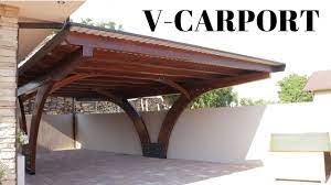 All of our timber carports are constructed from the same sustainably sourced, pressure treated timber that we use in our range of timber buildings. Production Of Curved V Carport Youtube