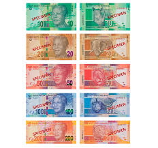 information of south africa currency