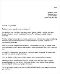 Tenant Letter Templates 9 Free Sample Example Format Download