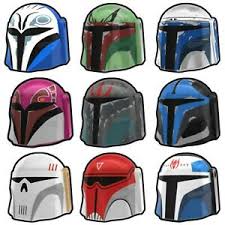 Star wars coloring page boba fett. Arealight Mandalorian Helmet For Star Wars Minifigures Pick Style Ebay