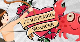 This compatibility rating shows that you both are not so compatible with each. Cancer And Sagittarius Compatibility Love Sex Relationships Zodiac Fire